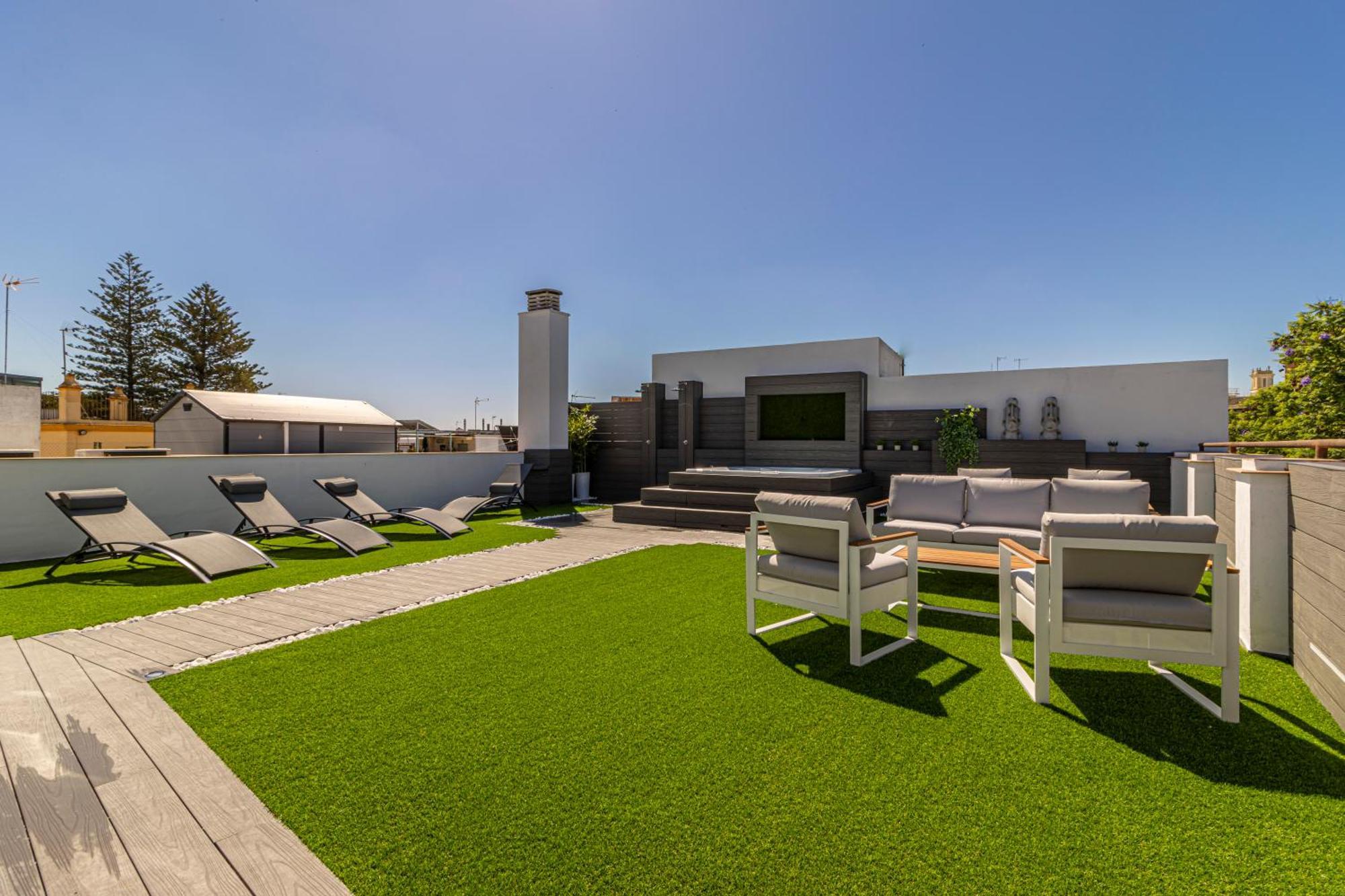 Allo Apartments Plateros Centro Jacuzzi Comunitario 赫雷斯 外观 照片