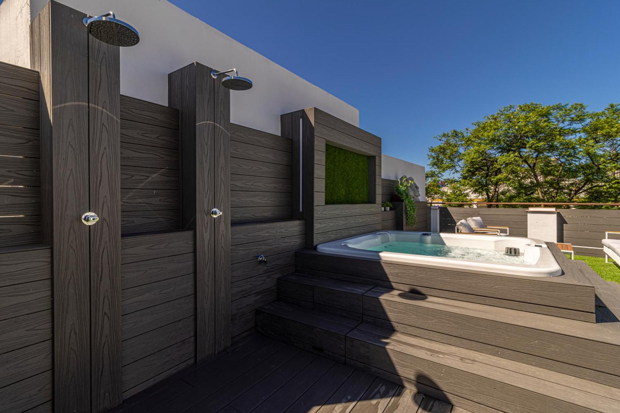 Allo Apartments Plateros Centro Jacuzzi Comunitario 赫雷斯 外观 照片