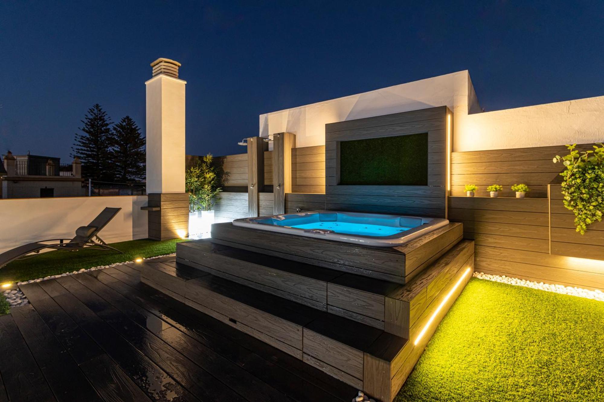 Allo Apartments Plateros Centro Jacuzzi Comunitario 赫雷斯 外观 照片