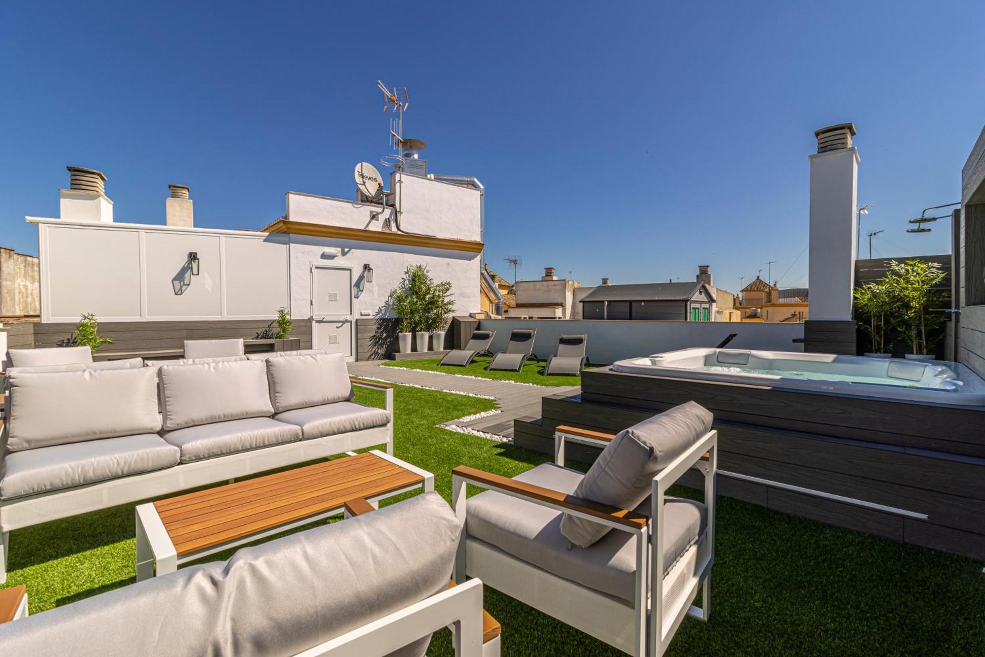 Allo Apartments Plateros Centro Jacuzzi Comunitario 赫雷斯 外观 照片