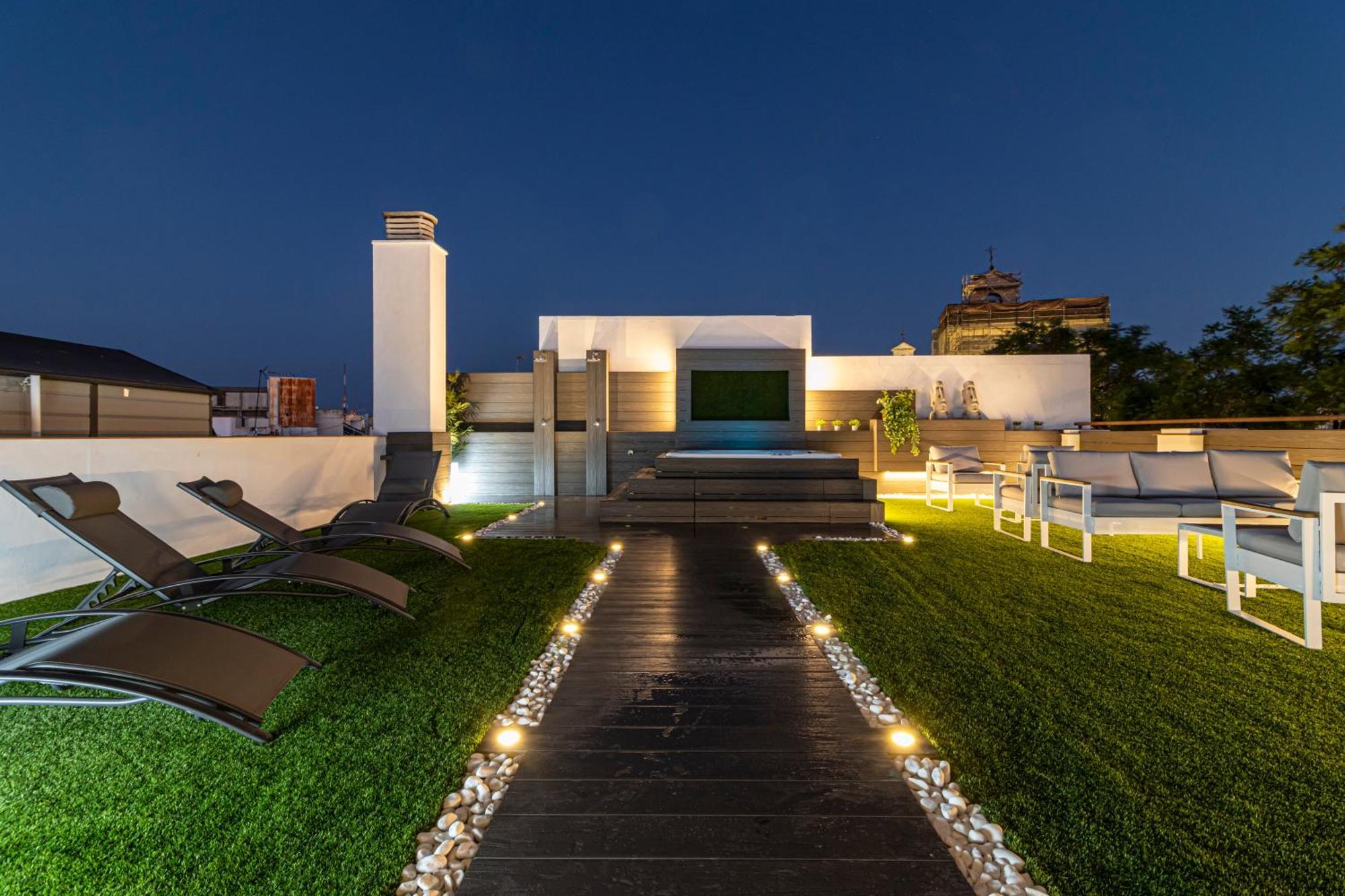 Allo Apartments Plateros Centro Jacuzzi Comunitario 赫雷斯 外观 照片