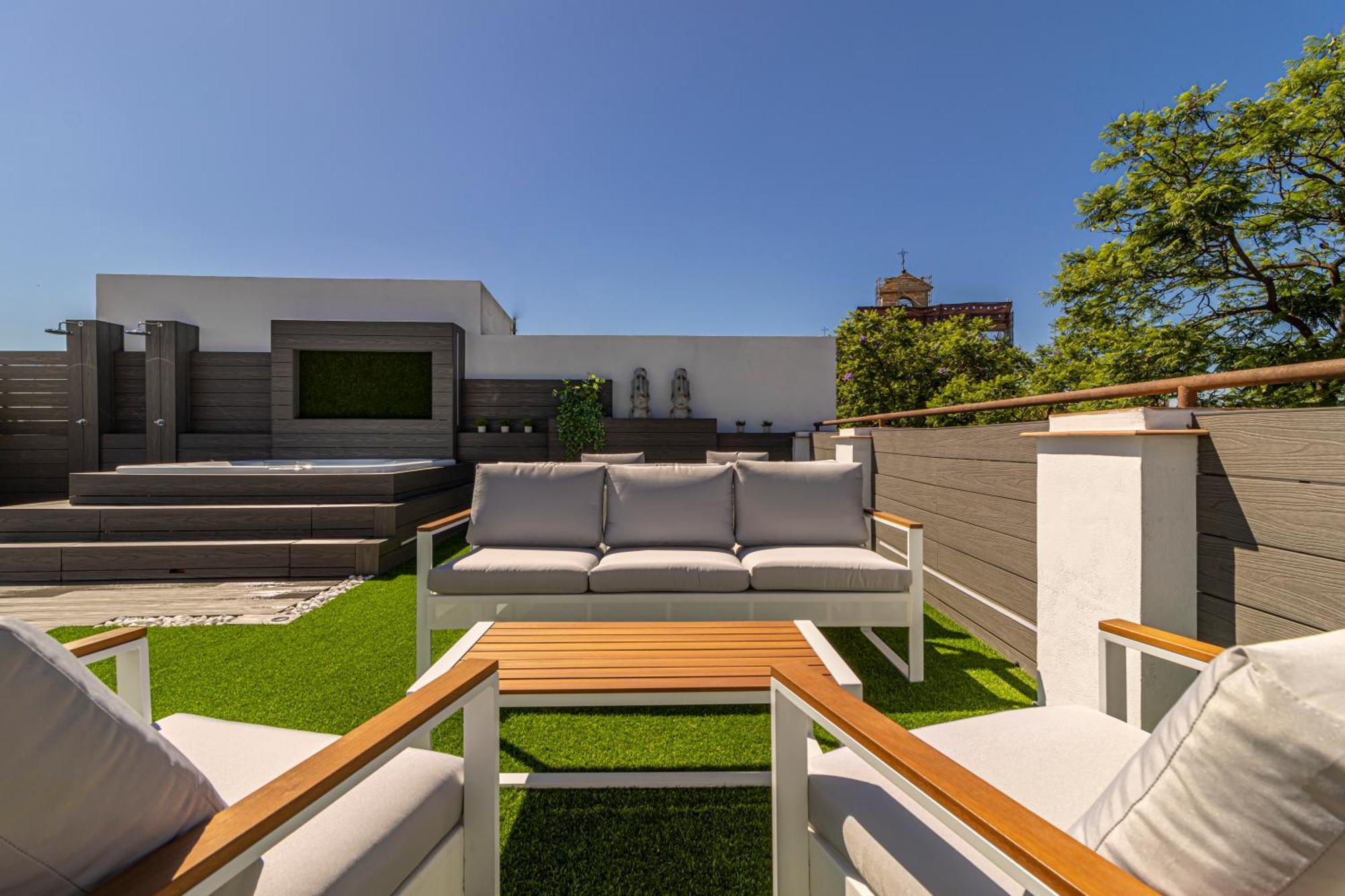 Allo Apartments Plateros Centro Jacuzzi Comunitario 赫雷斯 外观 照片